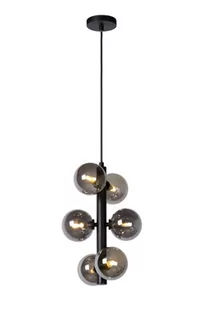 Lucide TYCHO Czarna 6xG9 Lampa wisząca 45474/06/30 45474/06/30 - Lampy sufitowe - miniaturka - grafika 1