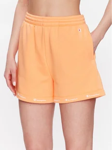 Champion Szorty sportowe 116100 Pomarańczowy Regular Fit - Spodenki damskie - miniaturka - grafika 1