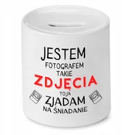 Skarbonki - Skarbonka Dla Operatora na Urodziny na Prezent z Nadrukiem ze Zdjęciem + Opakowanie na prezent (wzór 02) - miniaturka - grafika 1