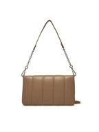 Torebki damskie - Calvin Klein Torebka Line Quilt Shoulder Bag K60K612787 Brązowy - miniaturka - grafika 1