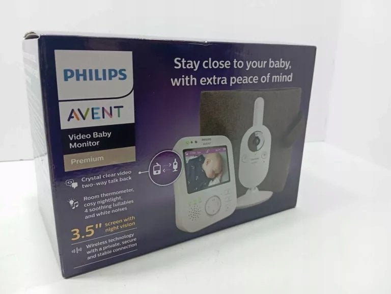 Philips AVENT Babyphone SCD892/26 Video-Babyphone Premium SCD892/26