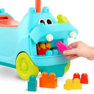 Chodziki - B.Toys Jeździk Dla Dzieci Hipcio Z Klockami - miniaturka - grafika 1