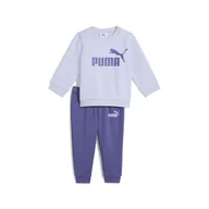 Odzież sportowa dziecięca - Zestaw dla małych dzieci Minicats Essentials z bluzą PUMA Cool Weather Blue - miniaturka - grafika 1