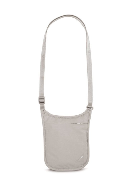 Pacsafe, Sekretna paszportówka, Coversafe V75, szary