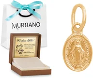 Dewocjonalia - Złoty medalik 585 PREZENT GRAWER PUDEŁKO - miniaturka - grafika 1