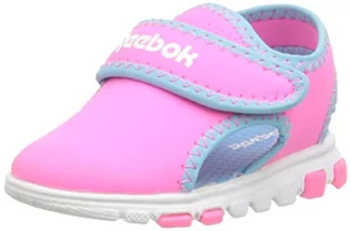 Buty dla dziewczynek - Reebok Dziecięcy chłopcy Wave Glider III sandały sportowe, Atomic Różowy/Cyfrowy niebieski/FTWR biały, 3,5 UK dziecko - grafika 1