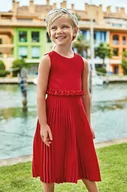 Dresy i komplety dla dziewczynek - Mayoral kombinezon dziecięcy kolor czerwony - miniaturka - grafika 1