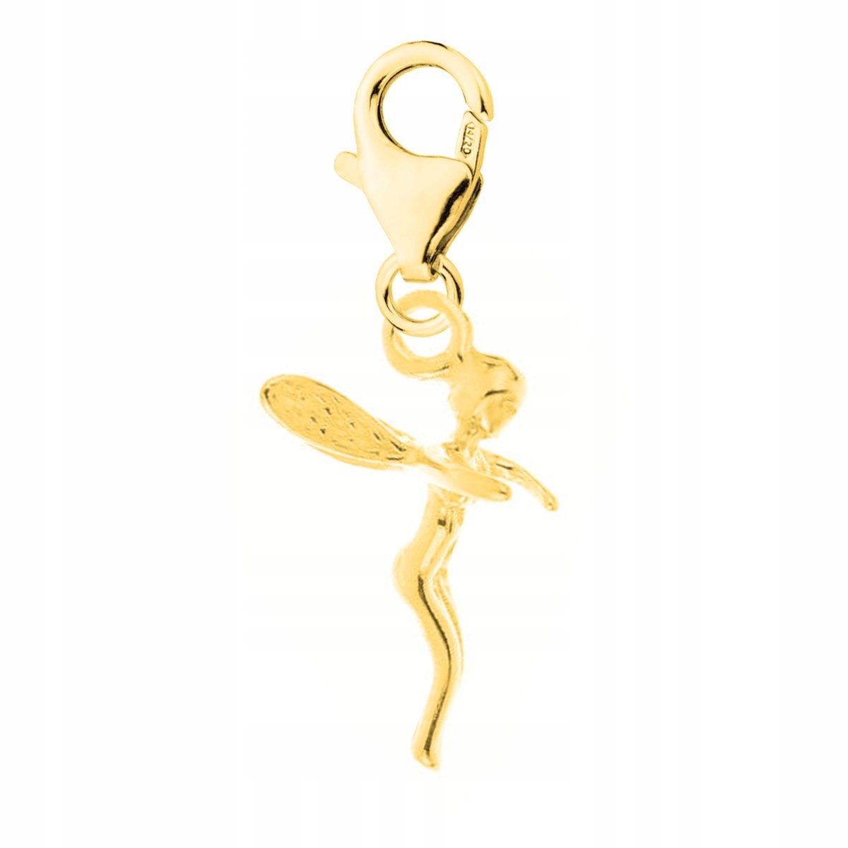 Zawieszka złota wisząca Leśna Wróżka srebro 925