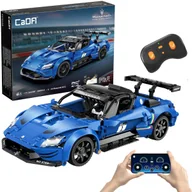 Klocki - Klocki konstrukcyjne CaDA wyścigówka Samochód wyścigowy zdalnie sterowany Maserati GT2 Auto sportowe 549 elementów RC - miniaturka - grafika 1