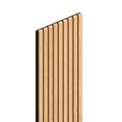 Panele ścienne i boazeria - Radex Lamel ścienny na filcu 275 x 25 cm dąb Saragossa - miniaturka - grafika 1