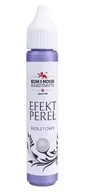 Kredki, ołówki, pastele i pisaki - KIN efekt pereł 30 ml fioletowy - miniaturka - grafika 1
