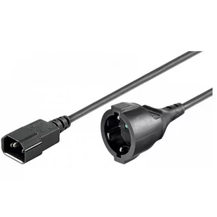 Manhattan Kabel zasilający C14 / Schuko 1,5m - Kable komputerowe i do monitorów - miniaturka - grafika 1