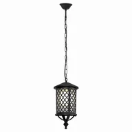 Lampy ogrodowe - Chicago lampa wisząca ogrodowa 1xE27 czarna K-8216 - miniaturka - grafika 1