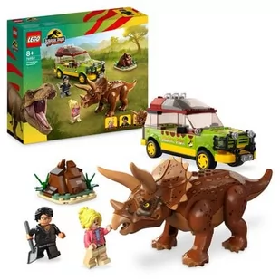 LEGO Jurassic World Badanie triceratopsa 76959 - Klocki - miniaturka - grafika 1