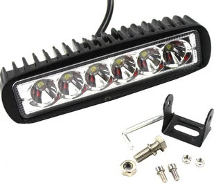 LAMPA ROBOCZA 6 LED PANEL SKUPIONY 18W CE HOMOLOG - Żarówki samochodowe - miniaturka - grafika 1