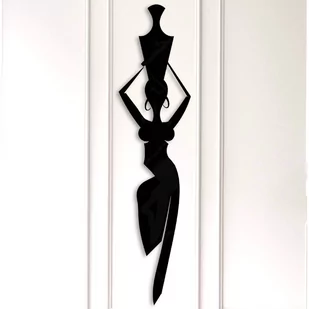 Czarna metalowa dekoracja ścienna Kate Louise Shape - Naklejki na ścianę - miniaturka - grafika 1
