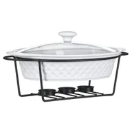 Inne naczynia kuchenne - Podgrzewacz do potraw owal 1,5l MR-11359-74 MAESTRO - miniaturka - grafika 1