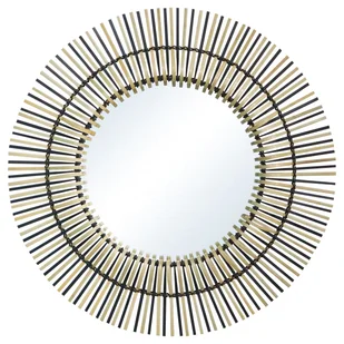 Lustro okrągłe Penka Natural śr. 75 cm Inspire - Lustra - miniaturka - grafika 1