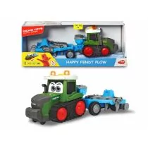 Dickie Happy Series Ciągnik gąsienicowy Fendt i pług 30 cm - Samochody i pojazdy dla dzieci - miniaturka - grafika 1