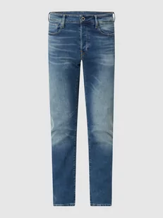 Jeansy o kroju straight tapered fit z dodatkiem streczu model ‘3301’ - Spodnie męskie - miniaturka - grafika 1