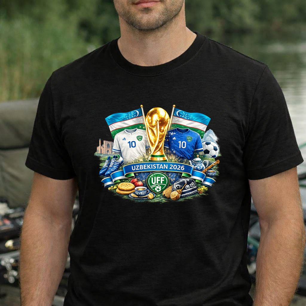 Koszulka WORLD CUP 2026 kolor czarny rozmiar S