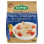 Płatki śniadaniowe i musli - Kupiec Płatki owsiane błyskawiczne 400 g - miniaturka - grafika 1