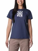 Koszulki i topy damskie - Columbia Koszulka "Sun Trek™" w kolorze granatowym - miniaturka - grafika 1