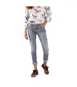 Spodnie damskie - Spodnie damskie Pepe Jeans Joey jeansowe boyfriend-W24 - miniaturka - grafika 1