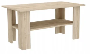 Stolik Kawowy 90cm Do Salonu Ława Stół Sonoma - Ławy i stoliki kawowe - miniaturka - grafika 1