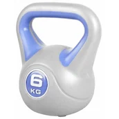 Kettlebell - Gorilla Sports Kettlebell Winylowe kontrast 6kg 100345-00006-0011 - miniaturka - grafika 1