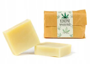 Słomiana Pracownia, Mydło Konopne, 100g - Mydła - miniaturka - grafika 1
