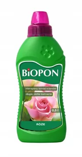 Biopon Nawóz do róż , butelka 500ml, marki - Nawozy ogrodnicze - miniaturka - grafika 1