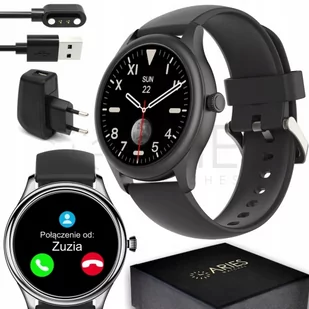 Aries Watches AWR101 Czarny - Smartwatch - miniaturka - grafika 1