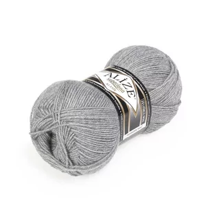 Alize, włóczka Superlana Klasik 21, popielaty - Pasmanteria - miniaturka - grafika 1