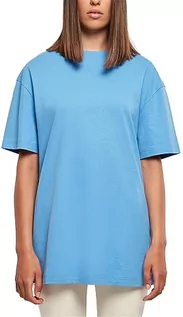 Koszulki i topy damskie - Urban Classics Damska koszulka damska Oversized Boyfriend Tee, T-shirt dla kobiet o wyglądzie oversize, dostępny w wielu kolorach, rozmiary XS - 5XL, niebieski poziomy., 4XL - grafika 1