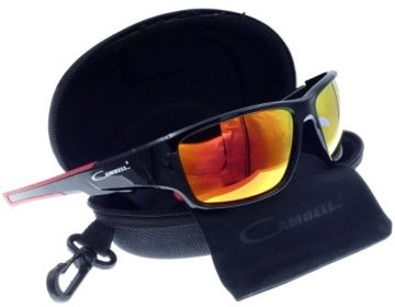 Okulary PolarizedHD Sport Cambell czarne, ochrona Uv uniseks