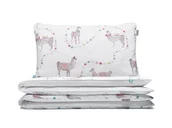 Pościel dla dzieci - pościel lamy 90x120 cm + 1x 60x40 cm - miniaturka - grafika 1