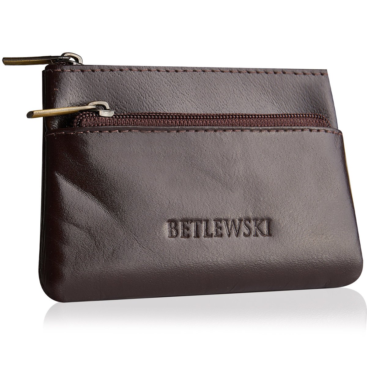 Betlewski, Skórzane etui na monety, brązowy