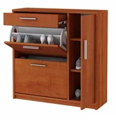 Szafki na buty - Szafka na buty LOCO-MALTA 2 SM, grusza polna, 90x28x91 cm - miniaturka - grafika 1