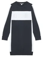 Sukienki i spódniczki dla dziewczynek - Guess Sukienka dzianinowa J5YK01 Z3GW0 Czarny Regular Fit - miniaturka - grafika 1