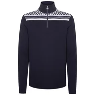 Bluzy sportowe męskie - Męski sweter Dale of Norway Cortina Basic Masc Sweater Rozmiar: L / Kolor: ciemnoniebieski/biały - miniaturka - grafika 1