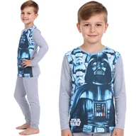 Piżamy chłopięce - STAR WARS Darth Vader Piżama chłopięca, komplet piżamki długie spodnie, długi rękaw 5 lat 110 cm - sarcia.eu - miniaturka - grafika 1