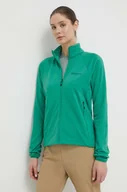 Bluzy damskie - Marmot bluza sportowa Leconte kolor zielony gładka - miniaturka - grafika 1