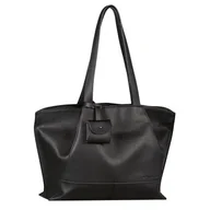 Torebki damskie - TOM TAILOR bags Adrienn damska torba na ramię z zamkiem błyskawicznym, duża, czarna, czarny, Nowoczesny - miniaturka - grafika 1