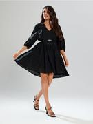 Sukienki - Sinsay - Sukienka mini - czarny - miniaturka - grafika 1