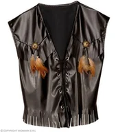 Stroje karnawałowe - Widmann Western Vest Leather Look sukni Costume (Cowboys/Indians), xl, Multicoloured SA-4349G - miniaturka - grafika 1