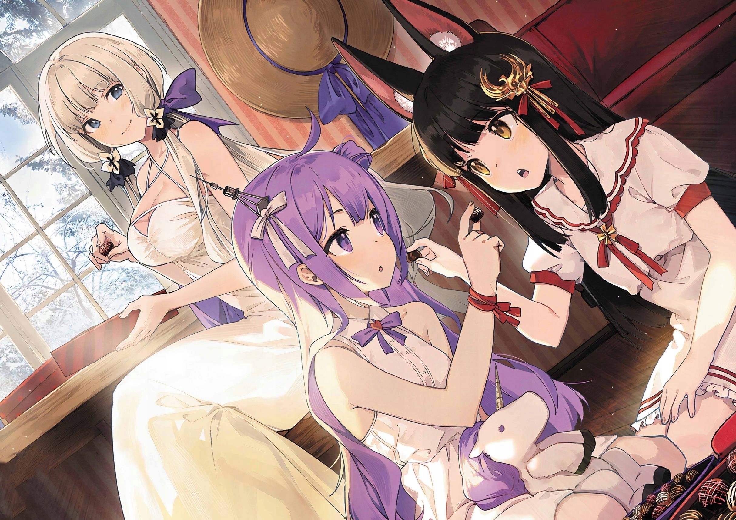 Plakat A2 anime gra Azur Lane
