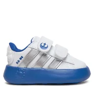 Buty dla chłopców - Sneakersy adidas Star Wars Grand Court 2.0 IH1139 Biały - miniaturka - grafika 1