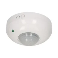 Czujniki ruchu i zmierzchu - Orno Czujnik ruchu 360 st. IP20 1200W biały OR-CR-203/W - miniaturka - grafika 1