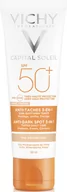Kremy do twarzy - VICHY Vichy Ideal Soleil krem barwiący do twarzy zapobiegający przebarwieniom 3w1 SPF 50+ 50 ml - miniaturka - grafika 1